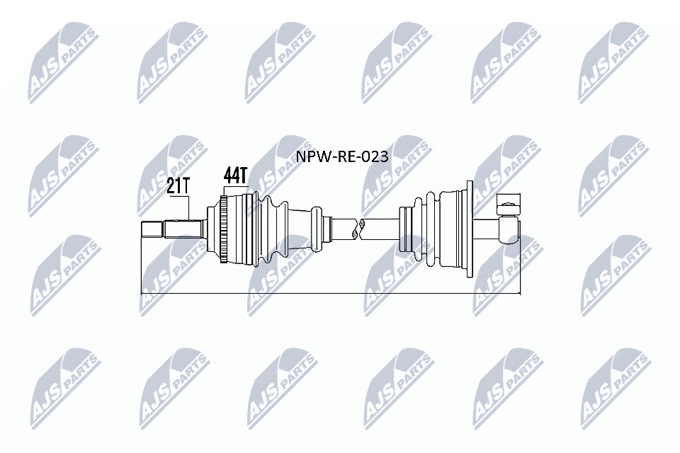 Nty Driveshaft Left For Renault Megane I 95-02 Megane Scenic 96-03 - Image 8