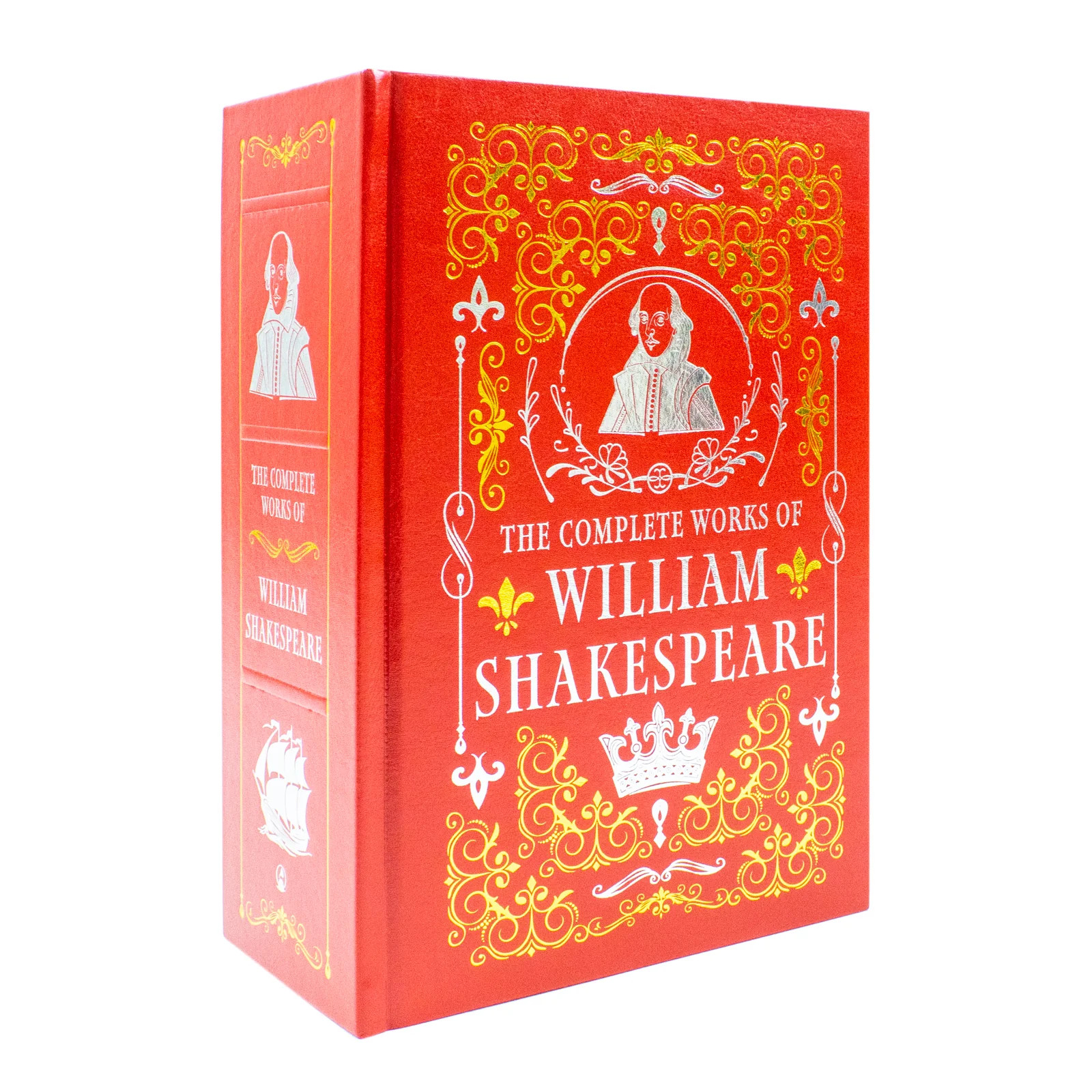 Complete Works of William Shakespeare Leather Bound Book | William Shakespeare