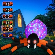 New Best Halloween Inflatables Spider Giant Blow Up Yard Decoration Spider with