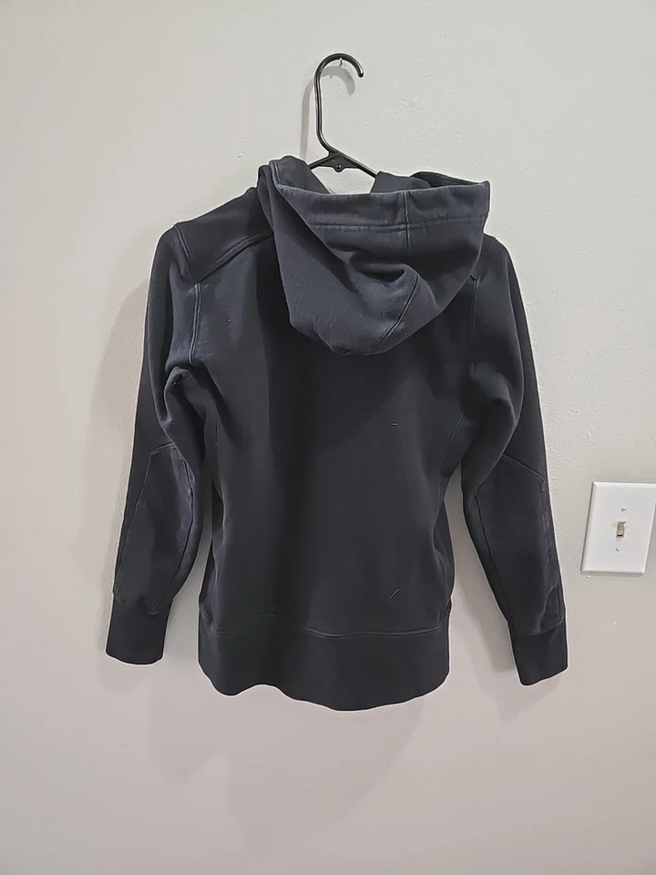 American Giant Heavy Duty Zip Up Womens Black Hoodie Small - Image 2 of 4