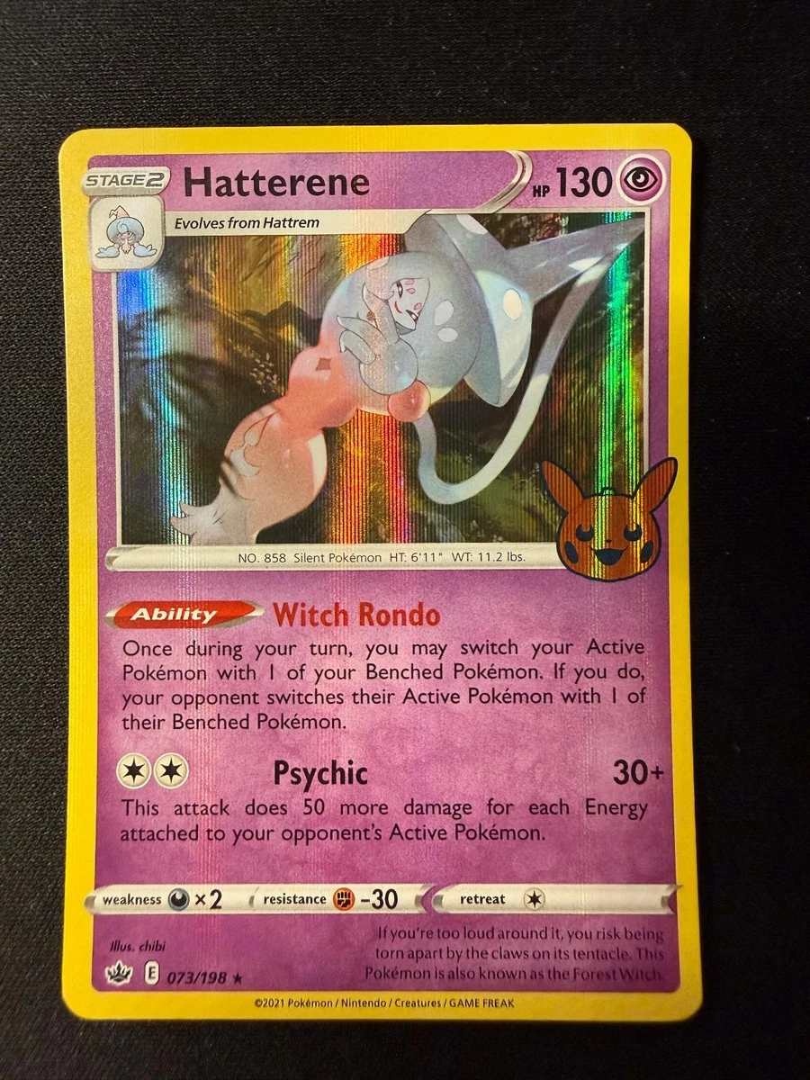 hatterene pokemon card price SV056/122 Evolves from Hattrem Type POKEMON Card 2021 Stage 2