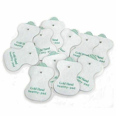 50pcs Ersatz Elektroden Pads für Tens Einheit Akupunktur Therapie Massagege E6U7