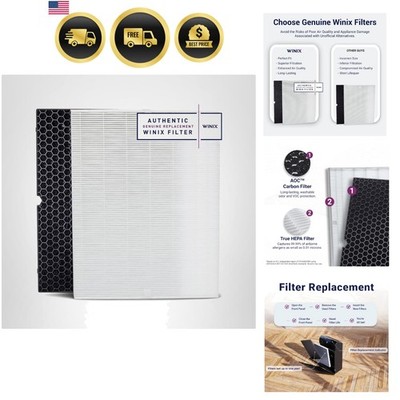 Air Purifier Filter HEPA Carbon Odor Control Replacement 5510 5520 5530