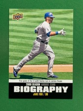 2010 Upper Deck Baseball Season Biography #SB-159 Jake Fox