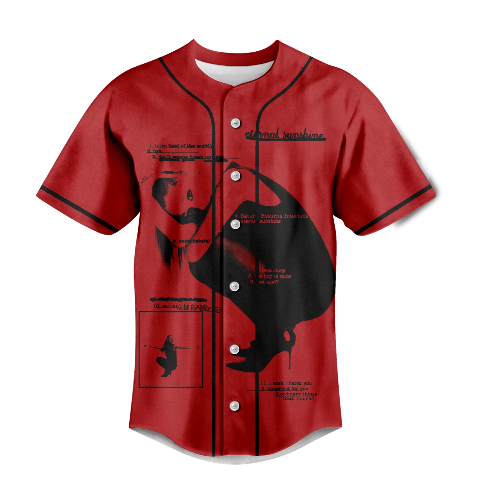 Ariana Baseball Jersey, Ariana Tour Shirt