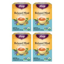 Yogi Calming Tea Blend 16 Count Organic Relaxed Mind With Ashwagandha Herbal Tea