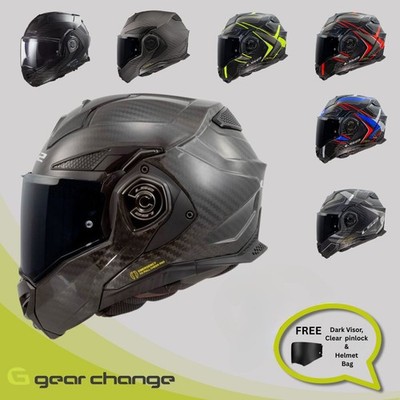 LS2 FF901 ADVANT X CARBON Modular Klapphelm Motorradhelm ECE 22.06