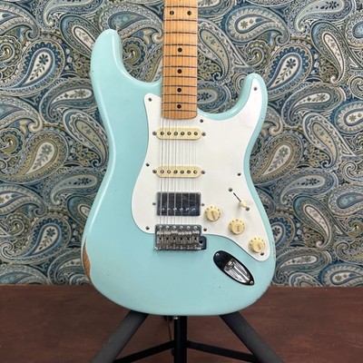 Used Fender Vintera Road Worn '50s Stratocaster Sonic Blue HSS Limited Edition