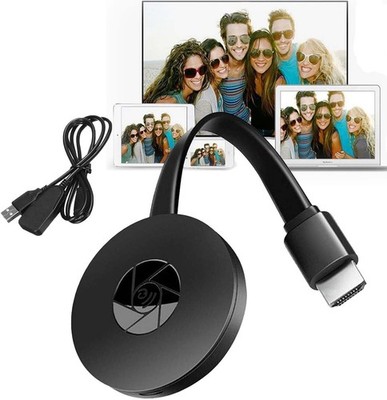 Neues Chromecast-Streaming-Gerät der 2. Generation für HDMI-Fernseher Google
