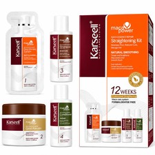 Kit Haar Glättung mit Keratin Karseell Maca ...