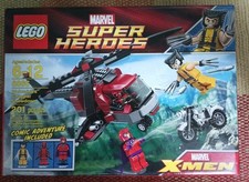 LEGO Marvel: Wolverine's Chopper Showdown (6866) Wolverine, Deadpool, Magneto!
