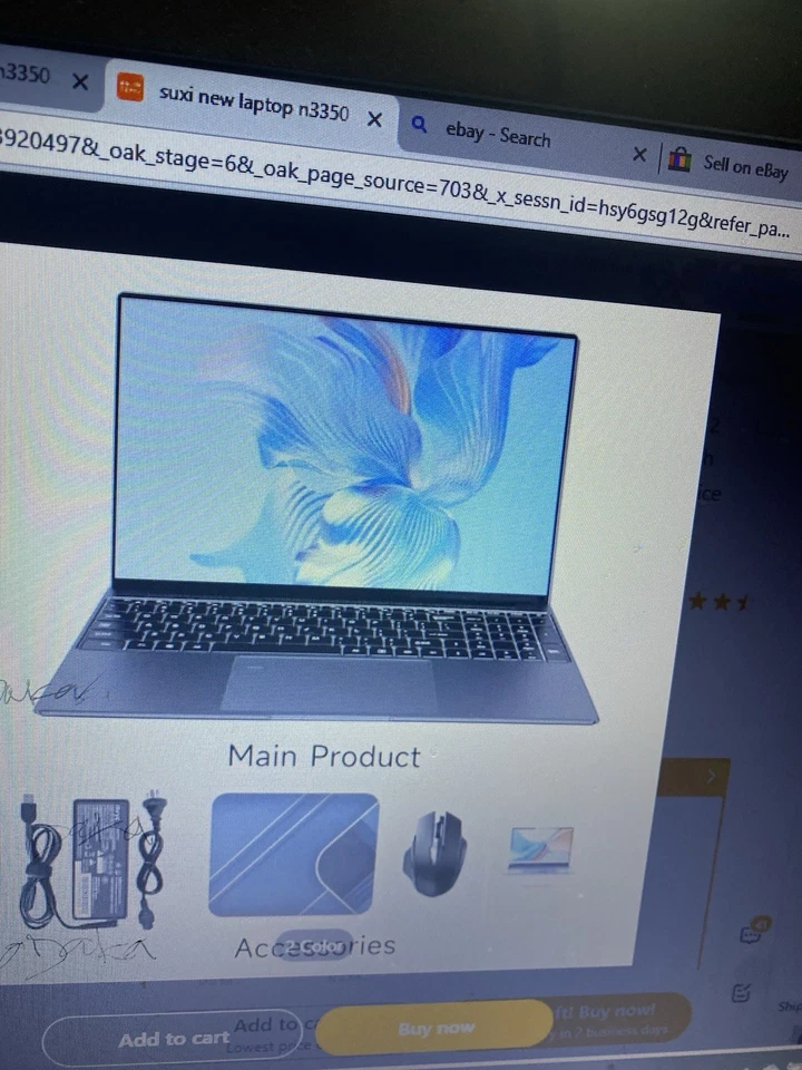 SUXI 14-in 8 gb ram 256 gb  5000mAh battery capacity Notebook New  - Image 4 of 4