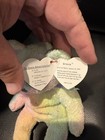 Ty Beanie Babies Groovy Rainbow Tie-Dye Bear Plush Retired 1999 — photo 2