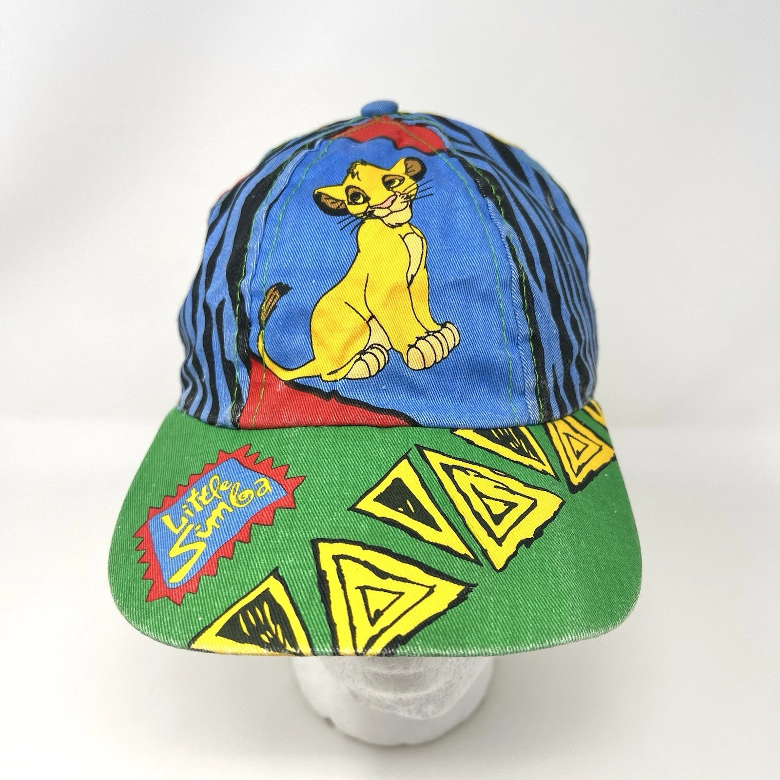 Vintage 90s The Lion King Disney AOP SIMBA Colorful Kids Child Size Hat Cap RARE
Opens in a new wind