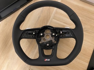 original Audi RS Sportlenkrad A4 S4 RS4 B9 (8W) unten abgeflacht Top Zustand! 