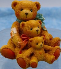 Cherished Teddies THEODORE SAMANTHA  TYLER 1991 Friends Come In All Sizes