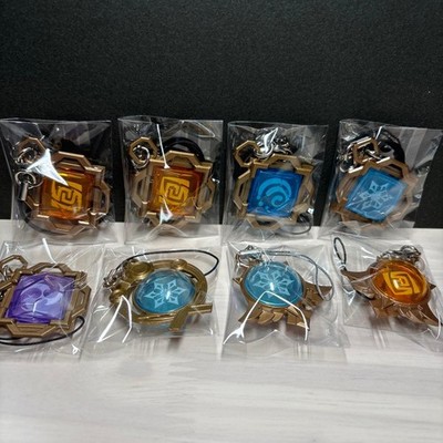 Genshin Impact: Vision Orb Gacha Charm Strap  Mondstadt/Liyue/Inazuma