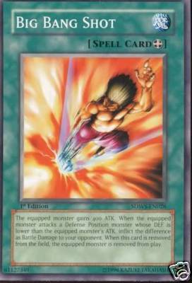 Yu-Gi-Oh 3x Big Bang Shot - - - SDWS