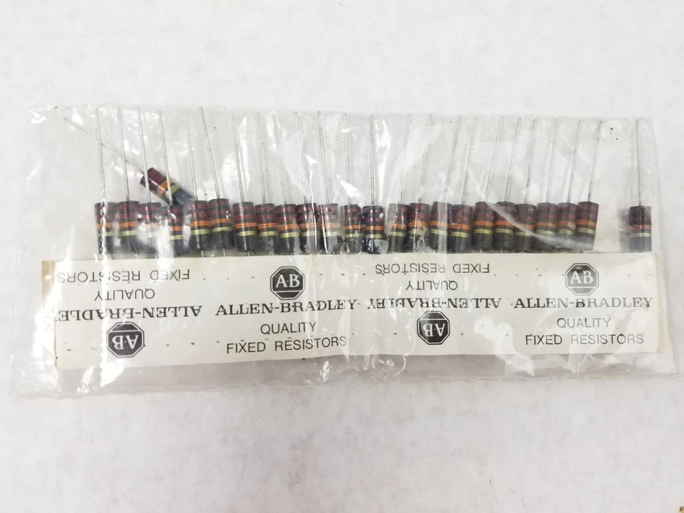 Resistencias Allen-Bradley 22K OHMS 2W RC42GF223J HB 2235 (Lote de 25) Foto 3 de 4