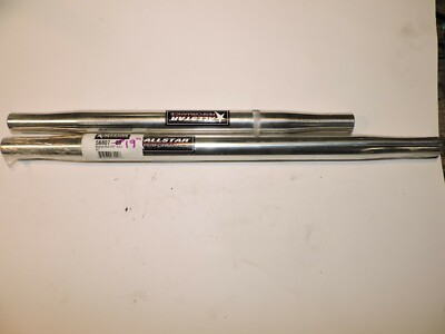 (2) NEW Swaged aluminum radius rods  5/8'' threads 15 & 19 long late Model Nascar