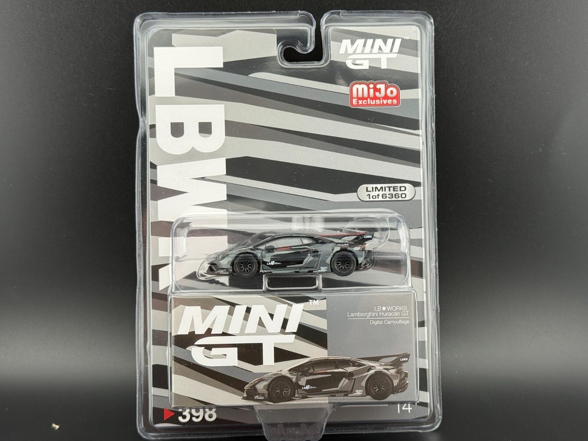 Mini GT LB WORKS Lamborghini Huracan GT Digital Camouflage