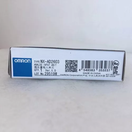 1 PCS NEW IN BOX OMRON analog input unit NX-AD2603 NX-AD2603 FAST SHIP