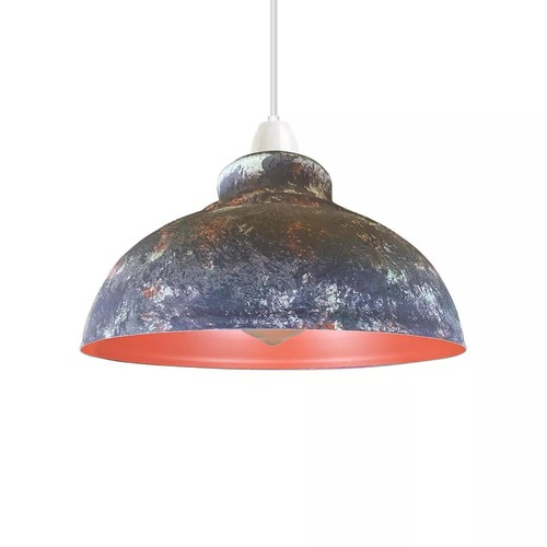 Industrial Ceiling Pendant Light Shades Retro Style Curvy Dome Shape lamp Shade - Picture 119 of 141