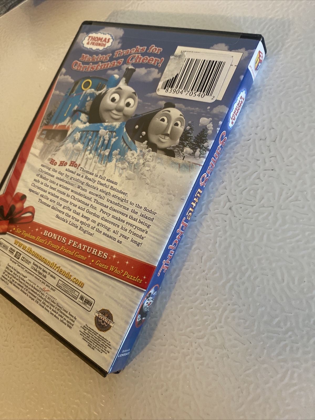 Thomas And Friends Santa's Little Engine Dvd Thomas & Friends: Santa's Little Engine [DVD] Hit Ent Very Good Approx