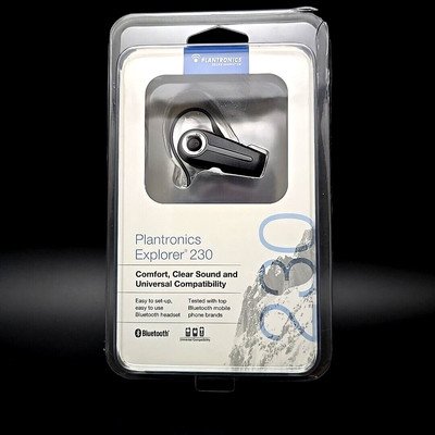 Plantronics Explorer 230 Black Ear-Hook Bluetooth Hands Free Headset (79222-07)