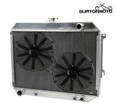 Aluminum Radiator For 68-74 Dodge Challenger Sapporo Charger Coronetfans