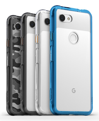 For Google Pixel 3a 3a XL Ringke [FUSION] Clear Shockproof PC TPU Cover  Case