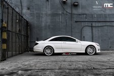 Cars Mercedes Cl63 Amg White Vellano Wheels Desk Mat Stitched Cars Mercedes Cl63 Amg White Vellano Wheels Desk Mat Stitched