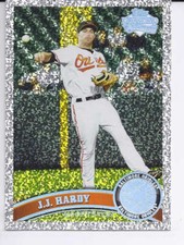 J.J. HARDY 2011 TOPPS UPDATE DIAMOND ANNIVERSARY #US239 ORIOLES  (BOX 4 ID:14097