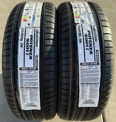 TWO BRAND NEW 215/45R20 95W Bridgestone Potenza S001 Tires BMW i8