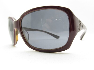 OAKLEY DISCREET OVERSIZE WRAP MAROON SUNGLASSES 58-145  display picture 2