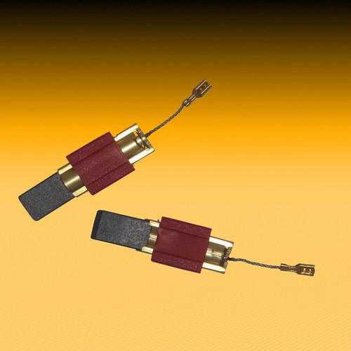 Spazzole Carbone Motore Per Miele Serie W 1000 - Ricambio Originale Compatibile (Rosse)