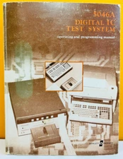 HP Agilent 05046-90007 1977 5046A Digital IC Test System Oper & Prog Manual.
