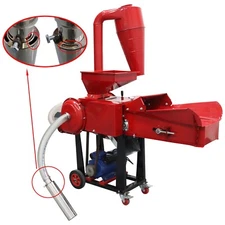 Self-absorption Straw Grass Belt Cutting Kneading Crushing Integrated Machine