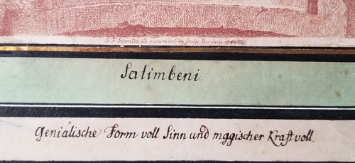 Johann Kaspar Lavater - Physiognomie - Kupferstich mit org. Beschriftung - 1789 - Picture 2 of 3