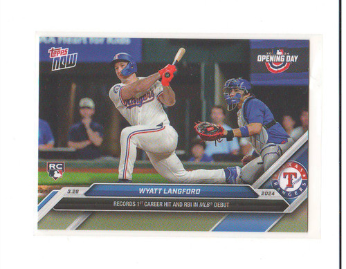 2024 Topps Now 12 Wyatt Langford