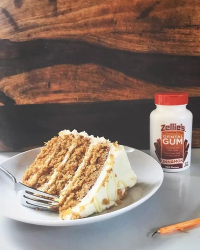 Zellie's | 100 % Xylitol zuckerfrei Zimt Kaugummi | Zimtgeschmack (100 C - Bild 6 von 9