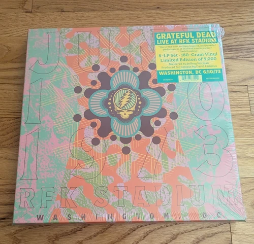 SEALED! GRATEFUL DEAD- LIVE at RFK Stadium Washington DC 6/10/73 8LP