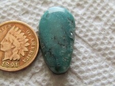 Campitos Turquoise Cabochon 14 carat Iron Pyrite Blue cab