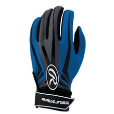 New Rawlings Baseball Batting Gloves Youth Medium Blue Factory Sealed