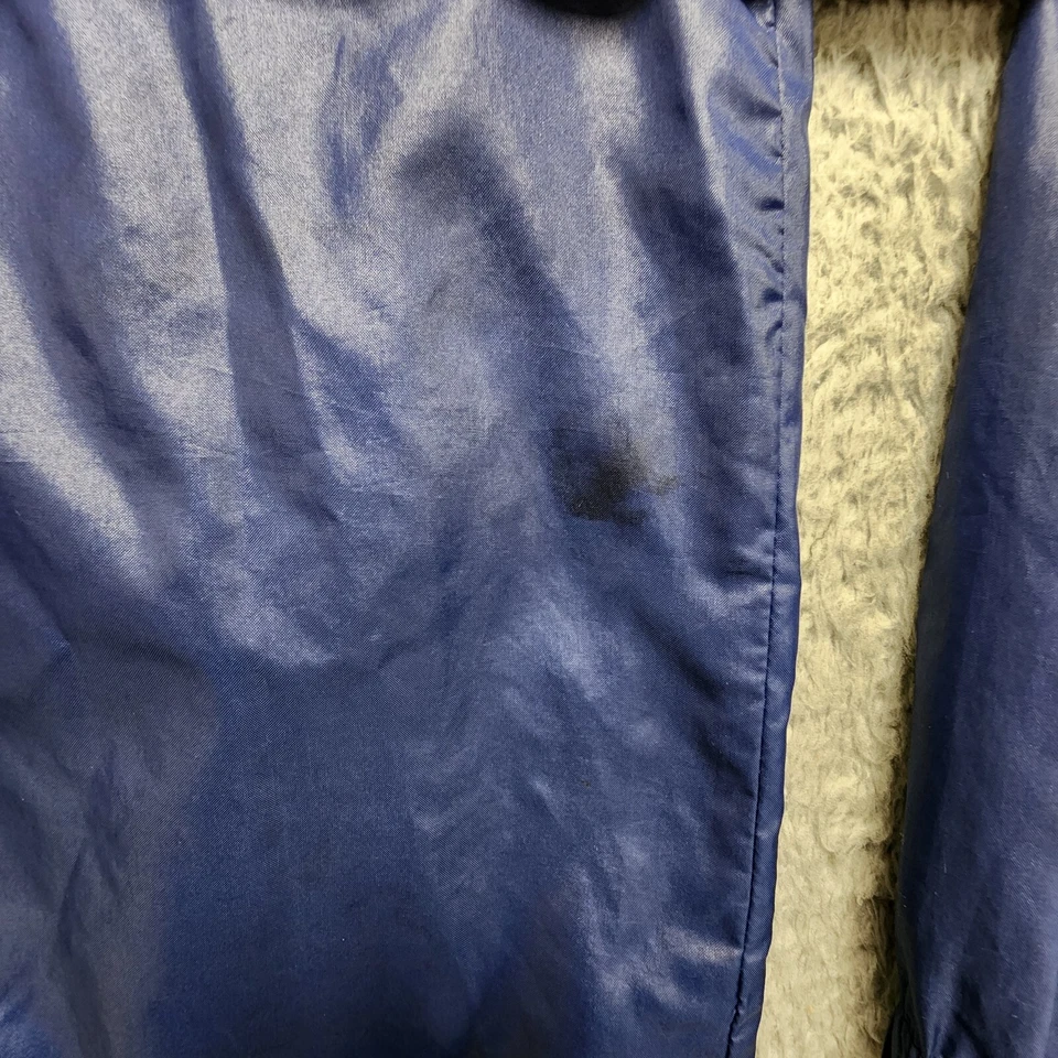 Jaqueta masculina vintage Izod Lacoste grande 1/2 zíper bolsa canguru pulôver de náilon LEIA - Imagem 4 de 4