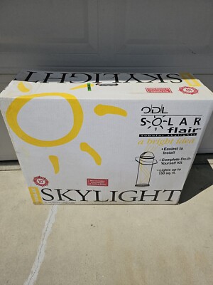 NEW/BOX ODL 10'' TUBULAR SKYLIGHT W/ FLASHING EASY TO INSTALL NO Shipping 