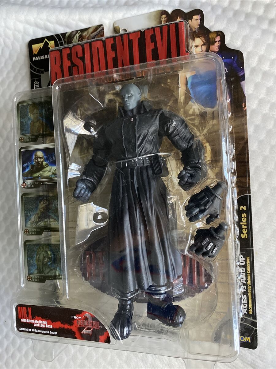 Resident Evil Mr X Action Figure Palisades Vintage New