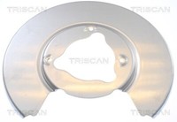 2X Triscan Spritzblech Bremsscheibe Ankerblech Abdeckung Hinten Links 8125 81205
