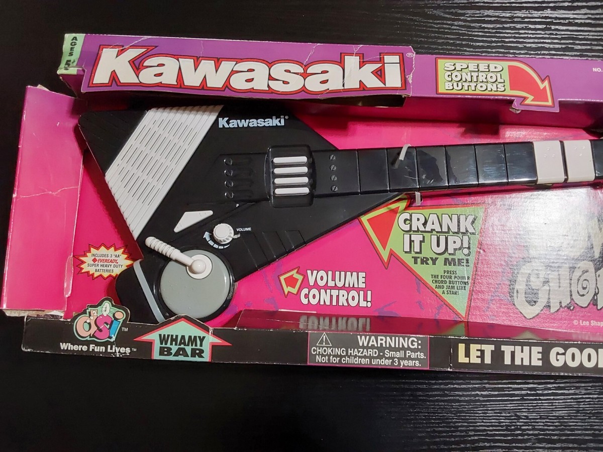 kawasaki toy guitar- Works Still In Box | eBay kawasaki toy guitar- Works Still In Box | eBay