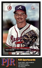 2017 Bowman Draft #BD-94 Troy Bacon Atlanta Braves  Paper